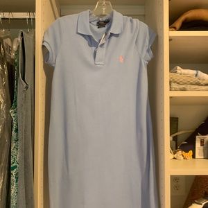 NWT Polo by Ralph Lauren Austin Blue Dress Size S